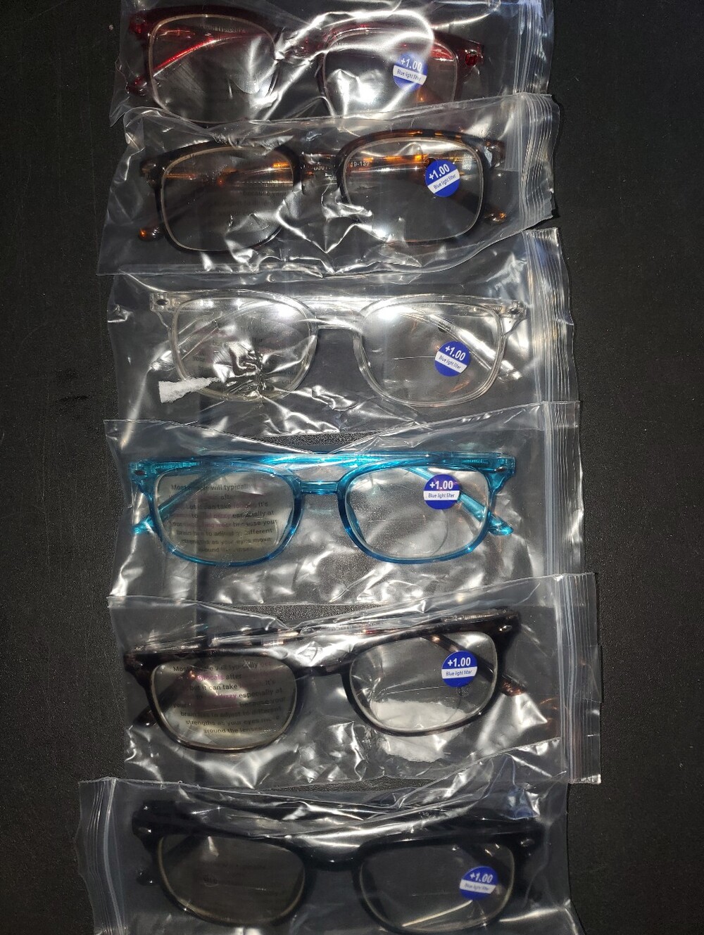 6 Reading Glasses +1.00